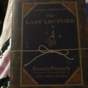 Brand new with tags book, the last lecture national best seller N